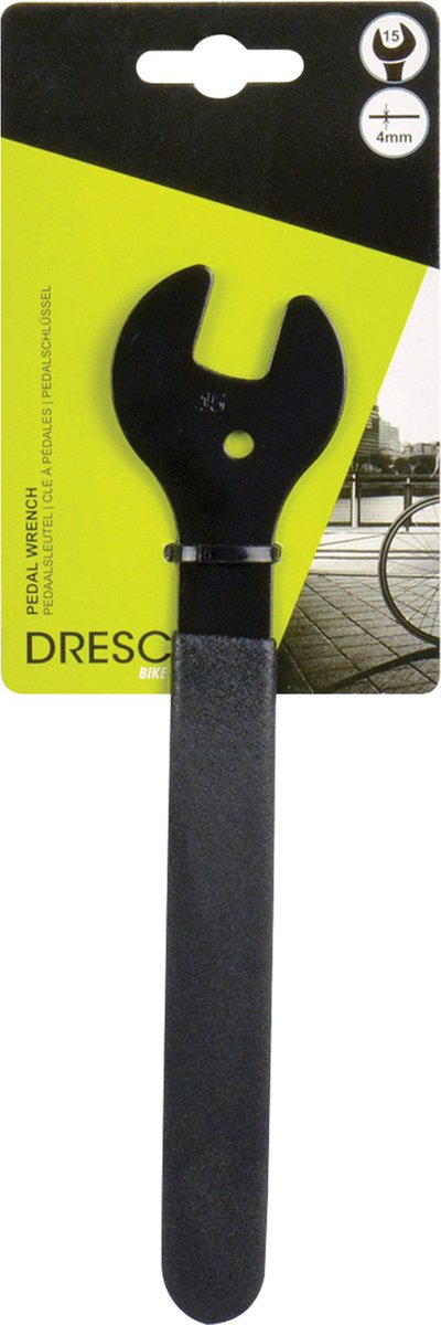 Clé à pédale Dresco - taille 15 15 - noire