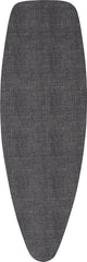 Brabantia housse de table à repasser d - 135 x 45 cm - couche supérieure - denim noir