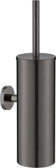 Porte-brosse WC Plieger Vigo – Montage mural – 38 cm – Garantie 10 ans – Gunmetal brossé