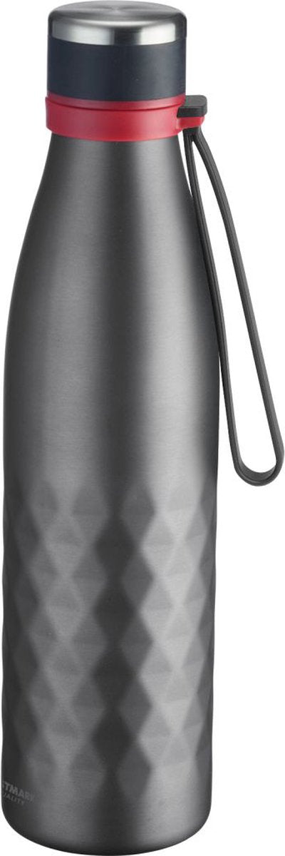 Bouteille isotherme Westmark viva à double paroi en acier inoxydable anthracite 700ml