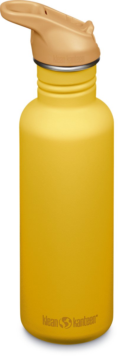 Klean Kanteen Drinking Bottle - Classic - Sportdop with Flip - Sunset - 800 ml
