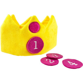 Studio 100 Couronne d'anniversaire avec âges amovibles, 5dlg.