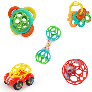Oball coffret cadeau sucettes shakers - - à partir de 0 mois
