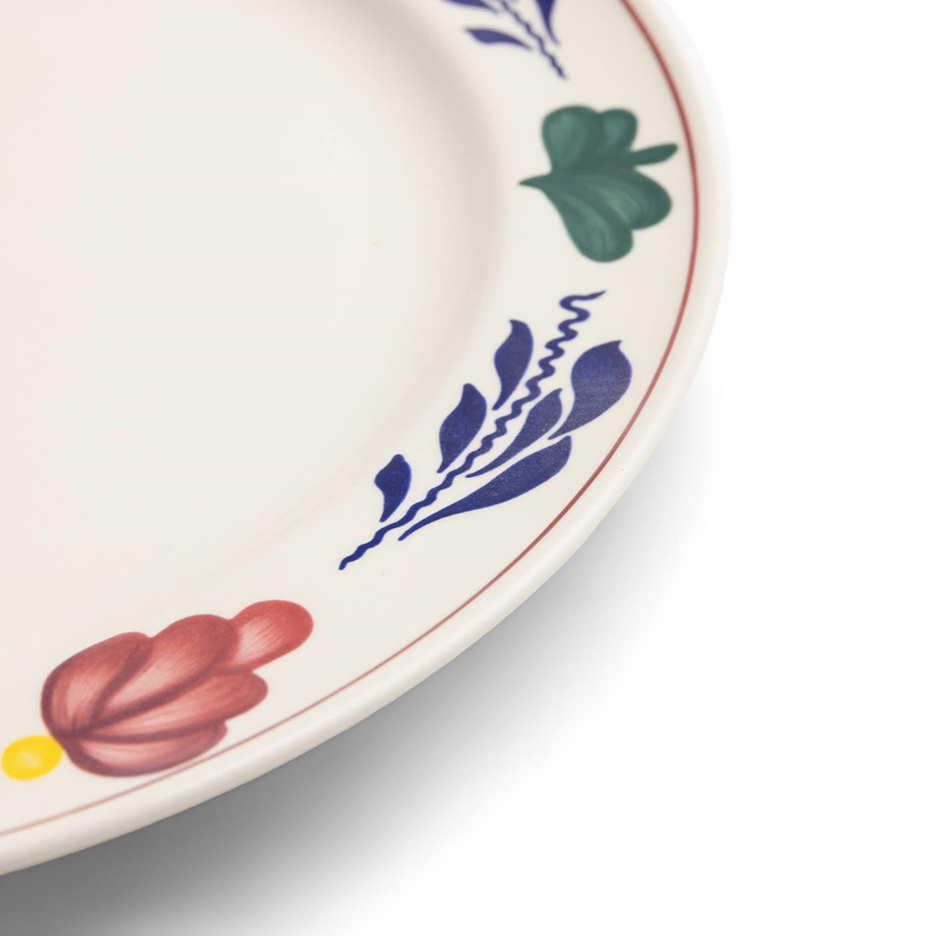 Boerenbont assiette plate ø27cm 6 pièces