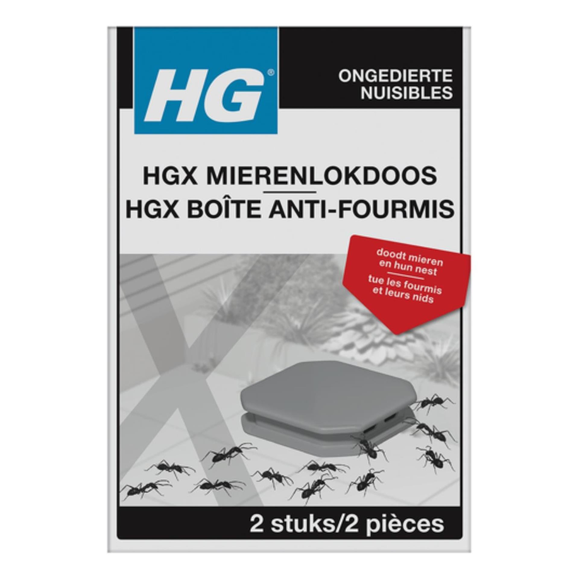 Boîte à appâts pour fourmis Hg x pour usage intérieur