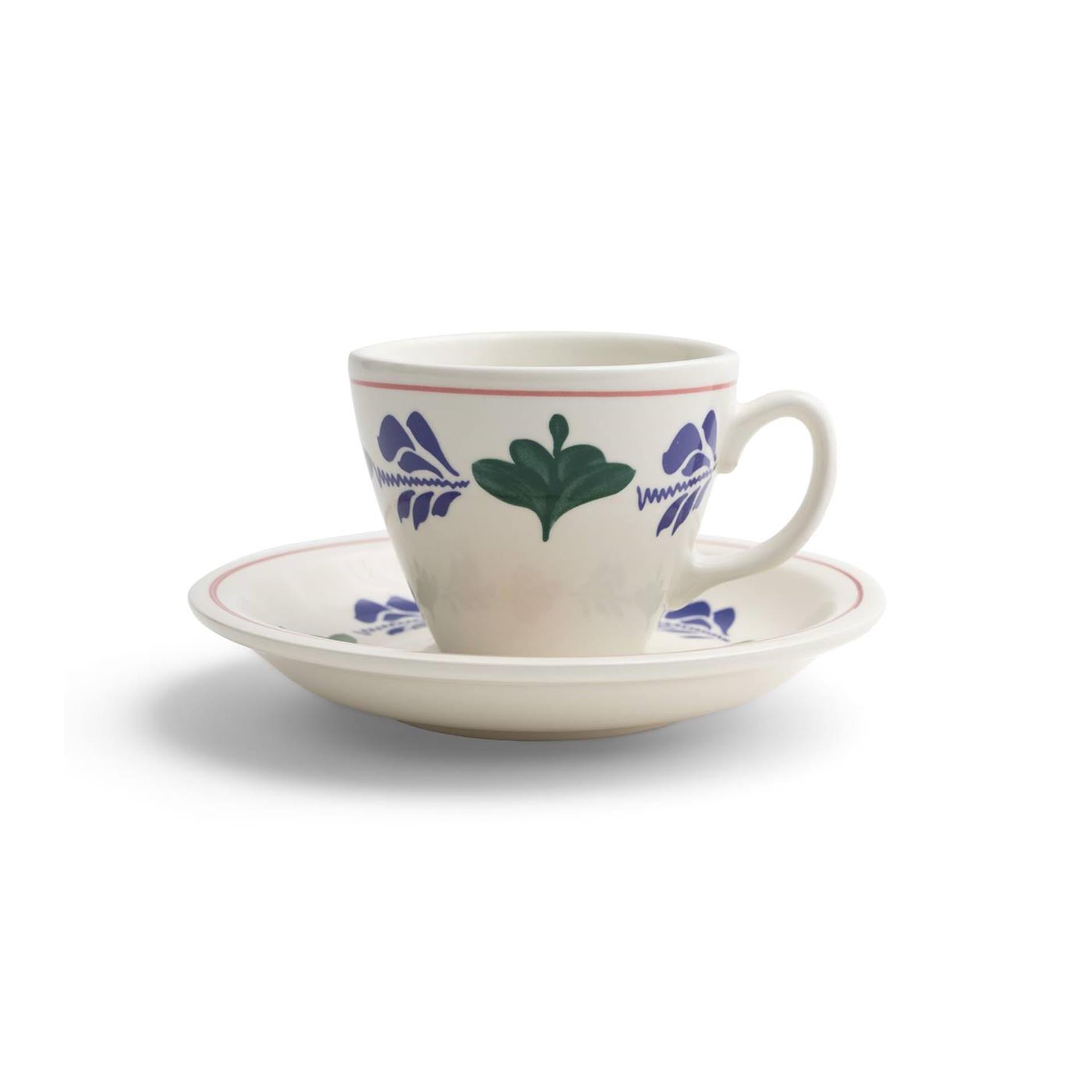Boerenbont tasse et soucoupe Audrey 6 pièces