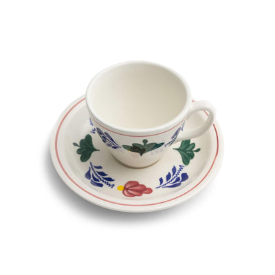 Boerenbont tasse et soucoupe Audrey 6 pièces