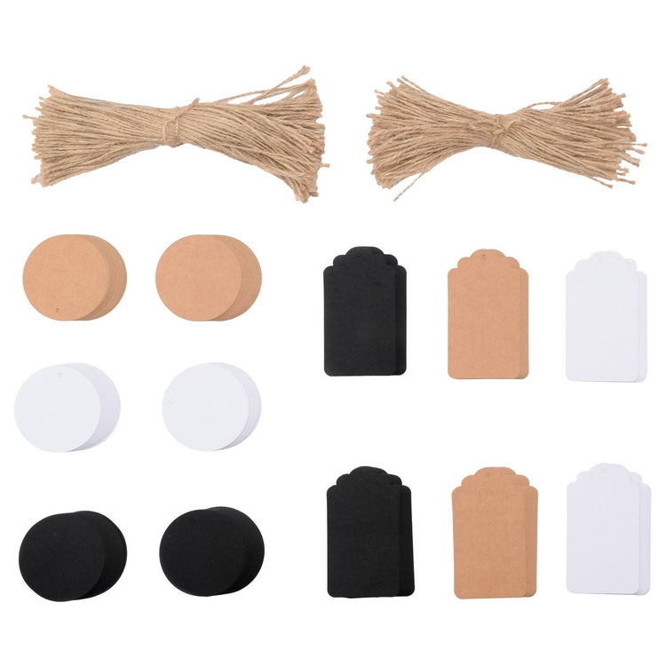 Florence • étiquettes cadeaux en carton étiquettes rondes 250g 300x