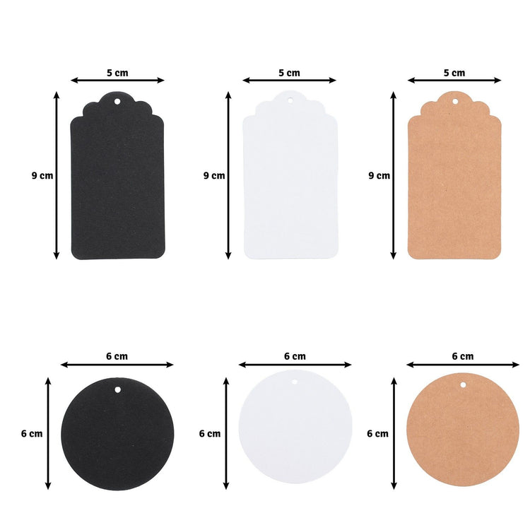 Florence • étiquettes cadeaux en carton étiquettes rondes 250g 300x