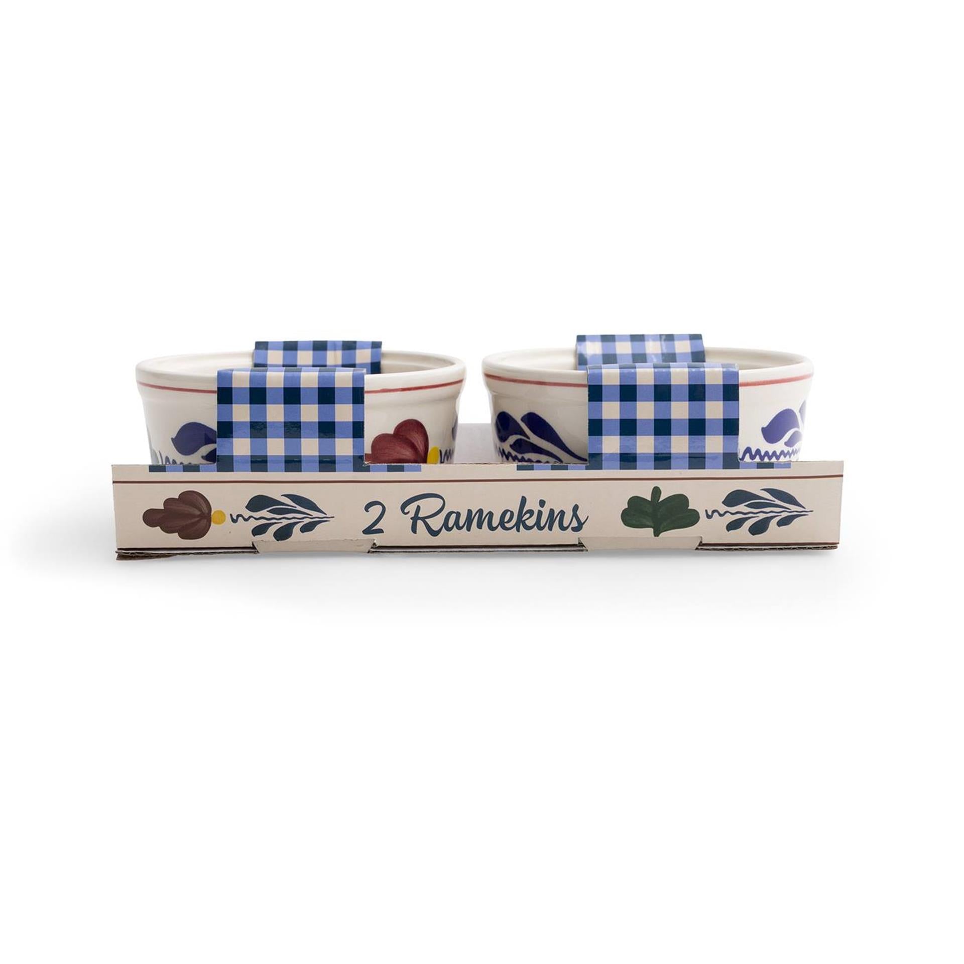 Ramequin Boerenbont 9,5 cm lot de 2 bols