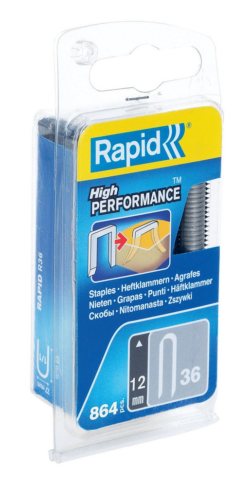 Rapide non. 36 agrafes pour câbles 12 mm, 864 pièces - 40109626 - 40109626