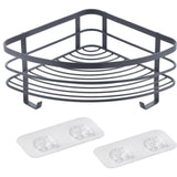 Support d'angle de douche Metaltex noir mat - afbeelding 1