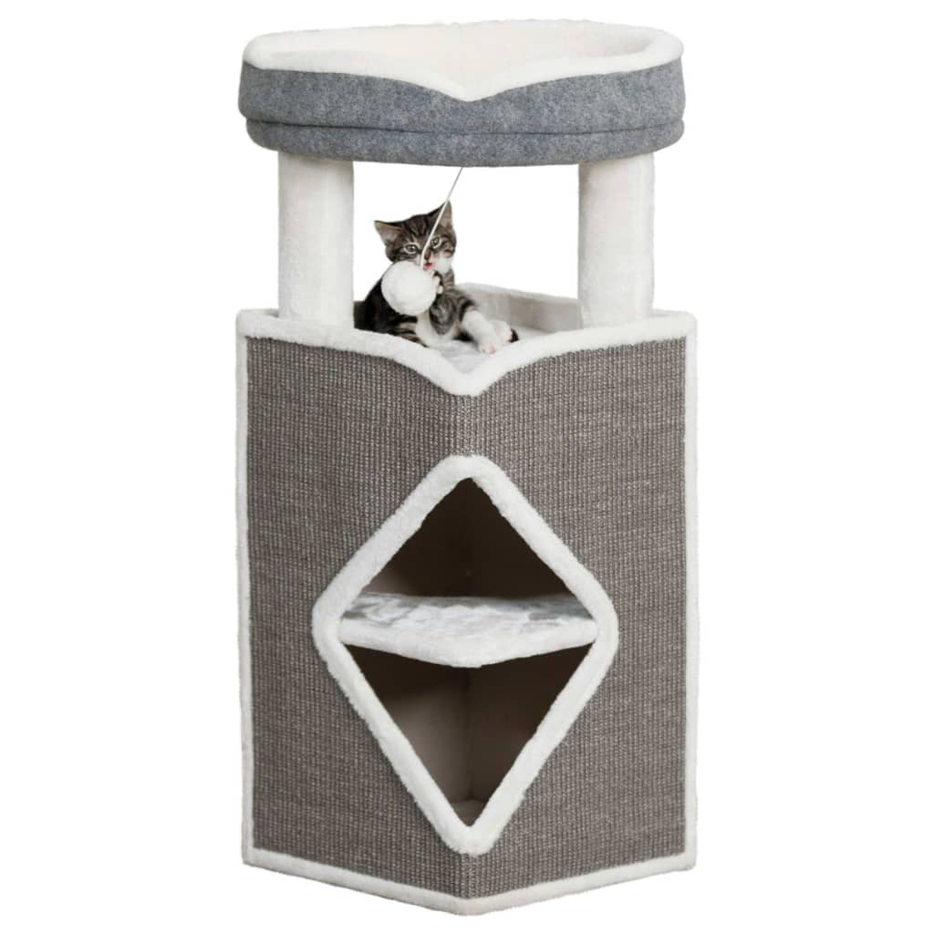 Trixie Trixie Cat Tower Arma Bleu gris et blanc