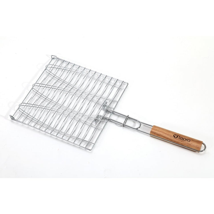 Trepro Tro 8525 Pince de poisson pour 3 poissons avec poignée en bois 58 cm