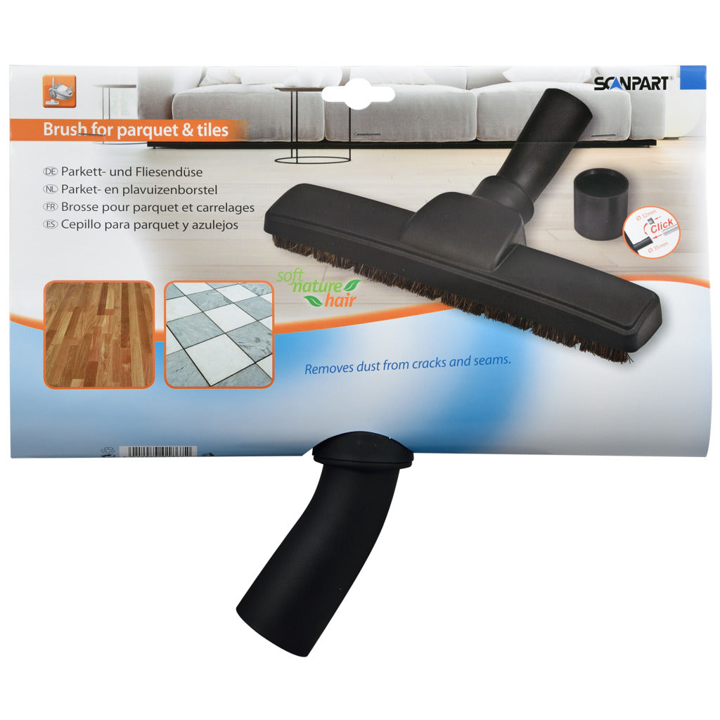 ScanPart ScanPart Universal Parquet Brush 32 + 35 mm noir