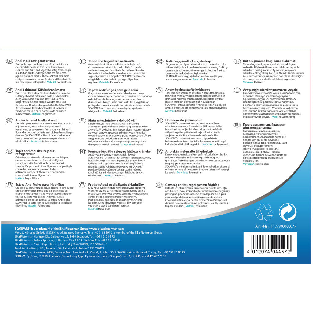 ScanPart ScanPart Anti-Fungal Mat 46x29.5cm