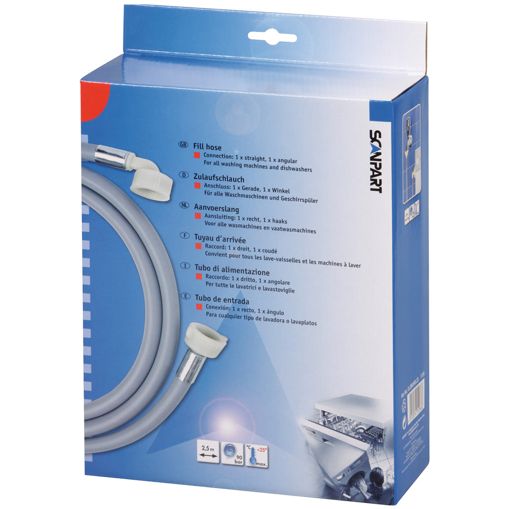 ScanPart ScanPart 1120090123 F155 tuyau d'alimentation 2,5m 1xhaaks