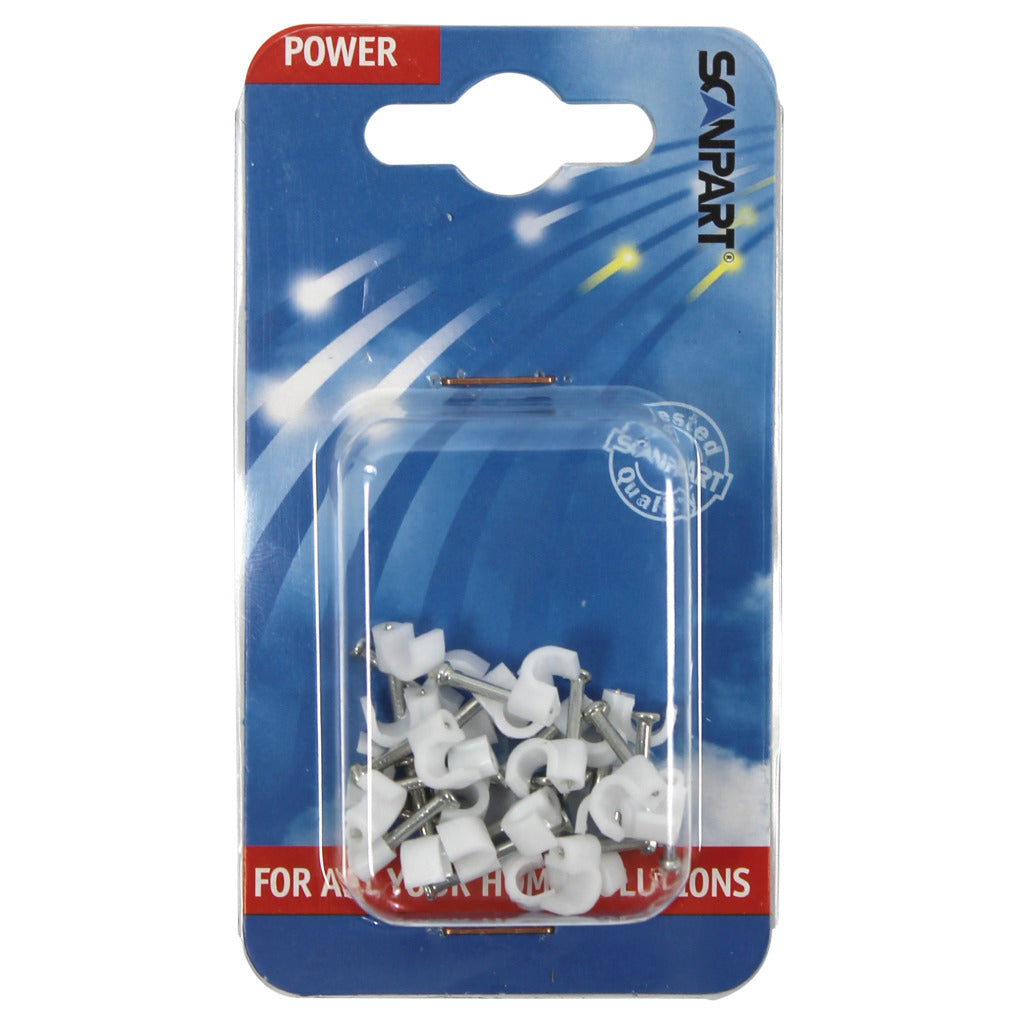 Clips de cordon scan de ScanPart 5 mm autour de White A25