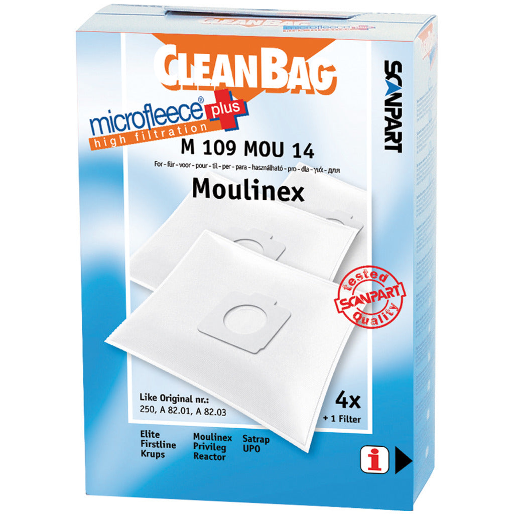 ScanPart ScanPart Microfleece + Sac à poussière Moulinex Compact