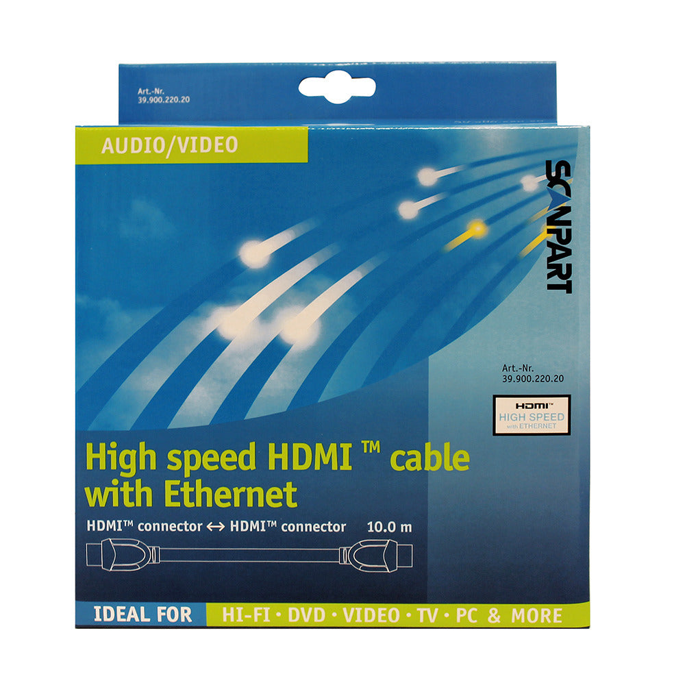 ScanPart ScanPart HDMI Cable High Speed ​​et Ethernet 10m