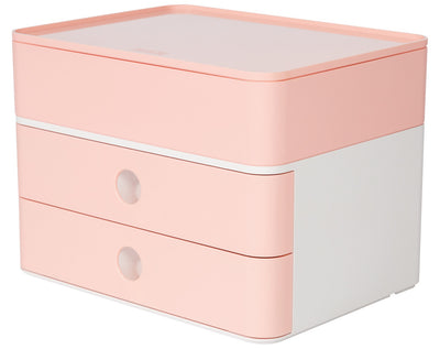 Han Han HA-1100-86 Smart-Box Plus Allison 2 Tiroirs et Box Pink