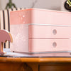 Han Han HA-1100-86 Smart-Box Plus Allison 2 Tiroirs et Box Pink