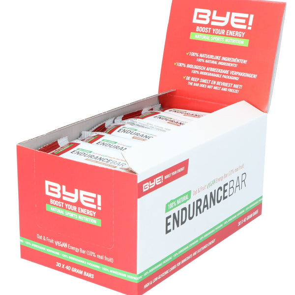 Au revoir! Barre Endurance caramel/sel de l'himalaya 40 grammes (boîte de 30 pièces)