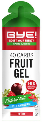 Bye! - Bye! 40 Carbs Fruit Gel Berry (doos á 12 stuks)