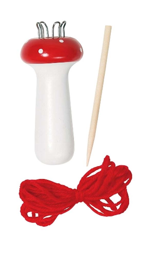 Goki Wooden Punnike Set Mushroom