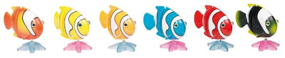 Pêche avec moteur à remontage. 7,3 cm. 6 couleurs