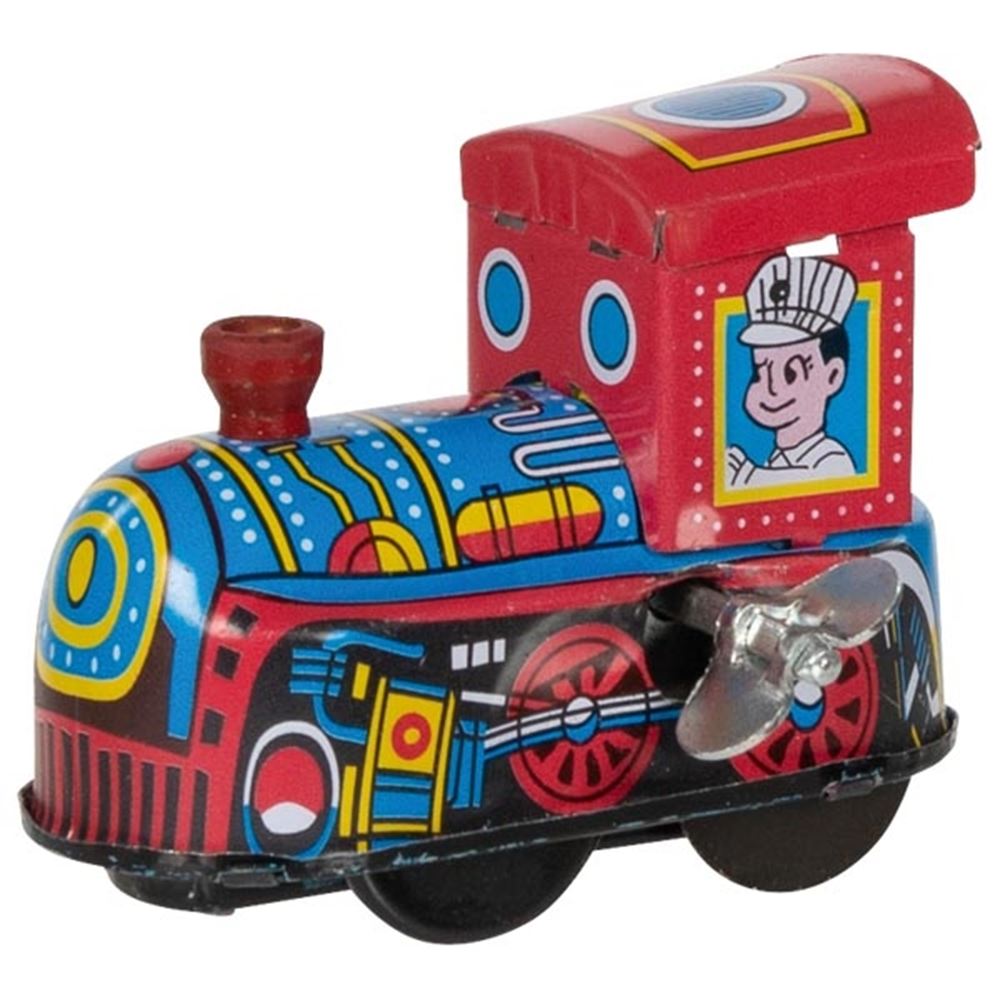 Mini locomotive, en métal. 6x4x5 cm.
