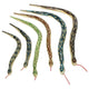 Tube articulé en bois. 28-50c