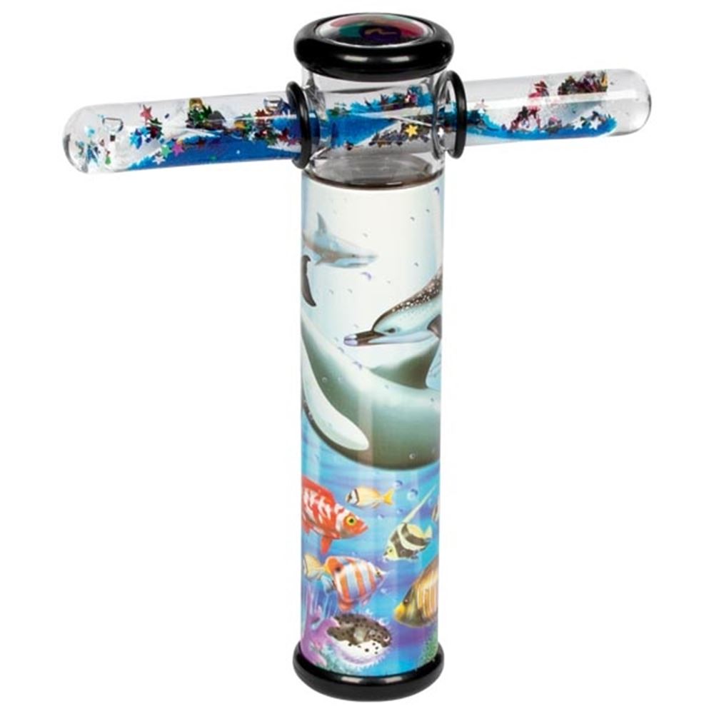 Kaléidoscope Goki avec dauphin baguette magique. 15,5