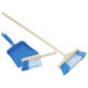 GOKI Broom, Stoffer Tin Blue