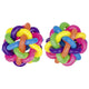 Balles arc-en-ciel, balles rebondissantes. 4 cm. 3+