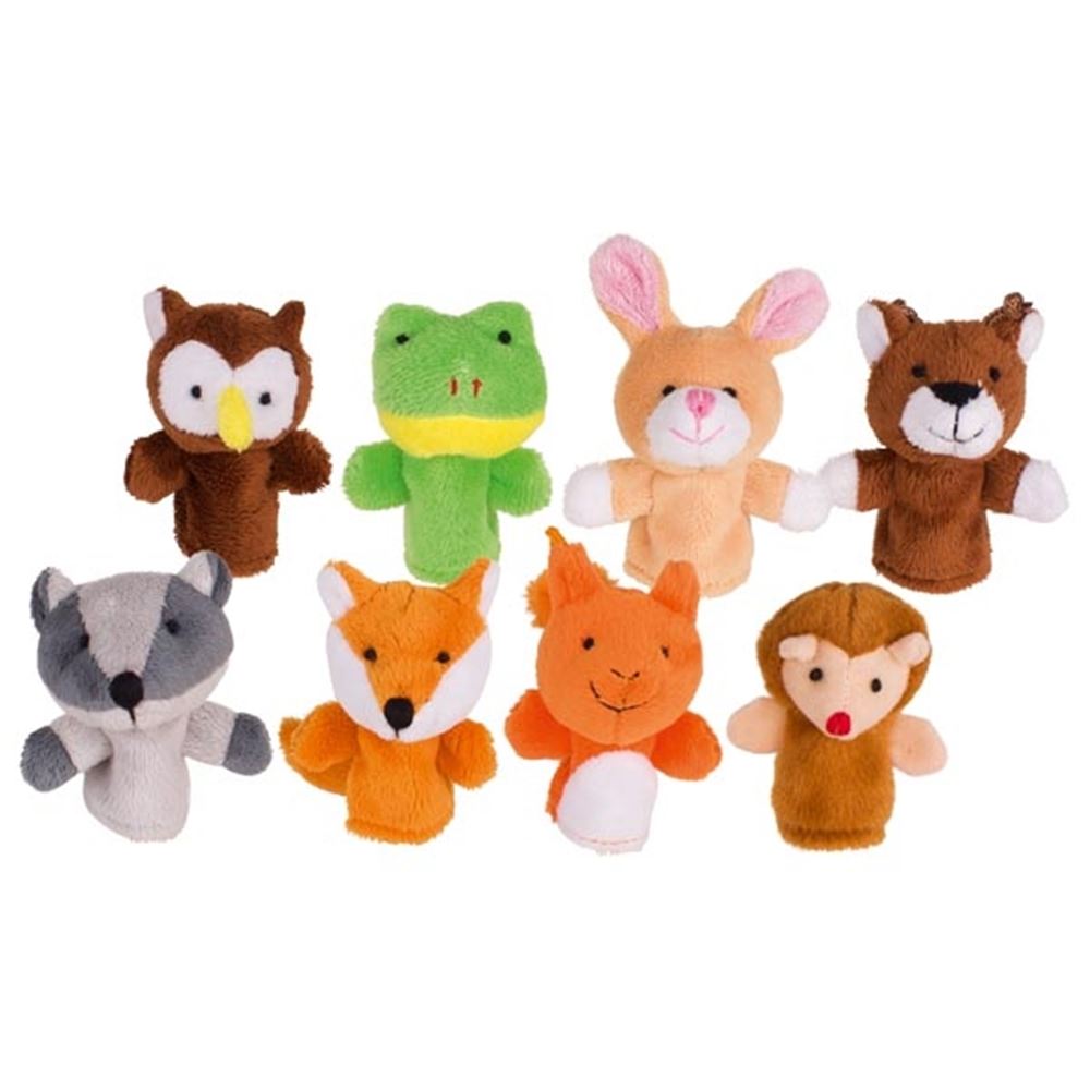 Goki Finger Dolls Forest Animaux, 8e.