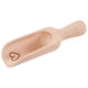 Goki Wooden Flour Scoop Heart Small, 10 cm