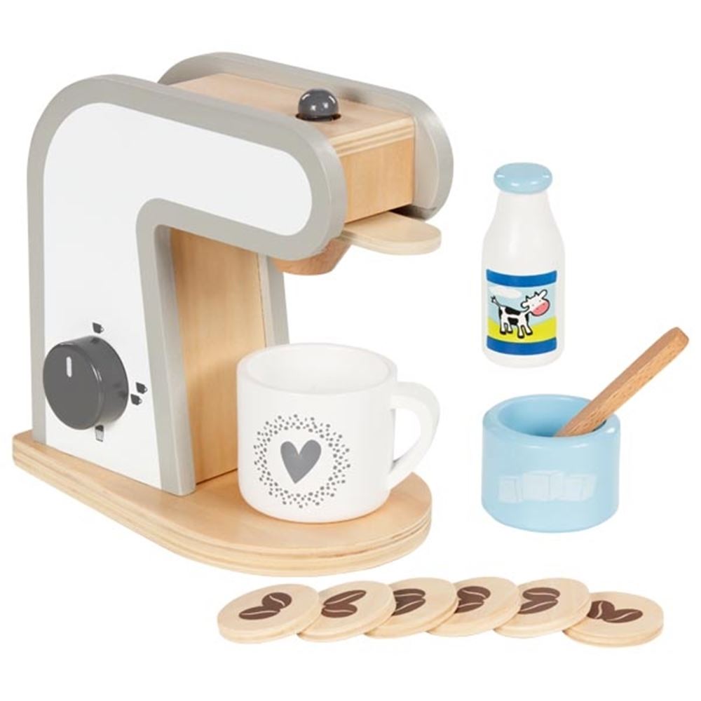 Cafetière Goki en bois, 13dlg.