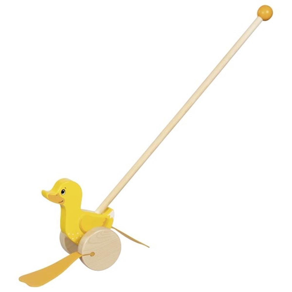 Poussez le canard animal Ellie. 22 cm. 1+
