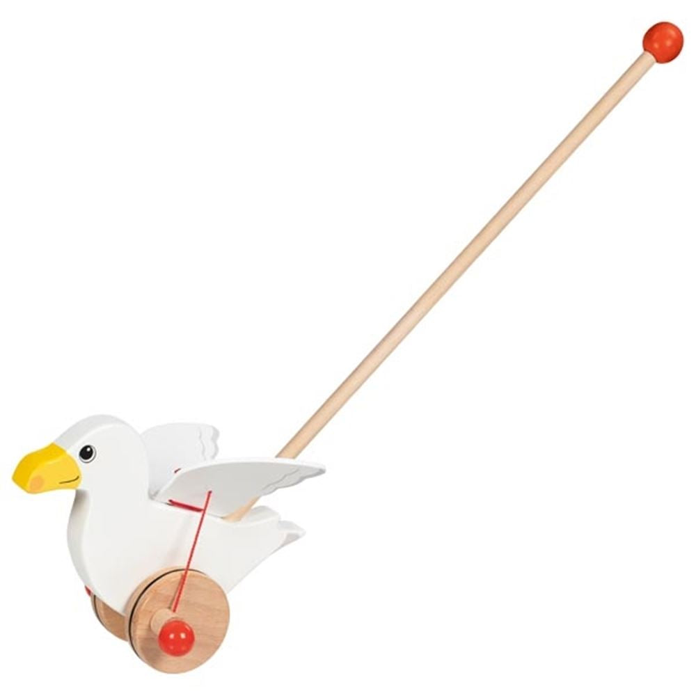 Poussez la mouette Jonas. 19 cm. 1+