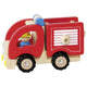 Camion de pompiers en bois de Goki