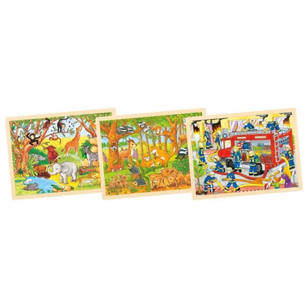 Affichage de la puissance du puzzle, 48 pièces. 3 assortiments