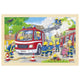 Goki Wooden Jigsaw Puzzle Fire Brigade, 24e.