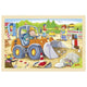 Goki Wooden Jigsaw Puzzle Construction Site, 24st.