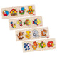 Affichage de la puissance, puzzles de boutons. 4 assortis 1+