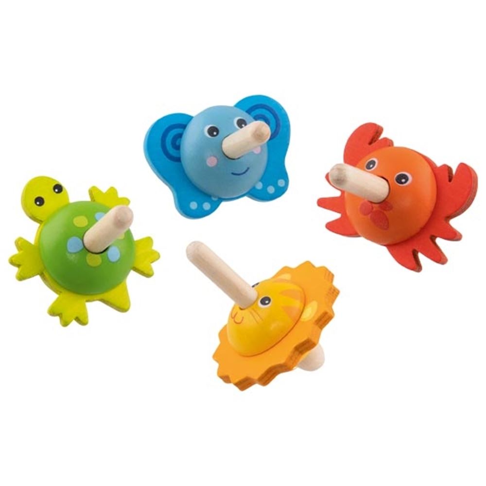 Top gamme de toupies, animaux. 4,5-5 cm.