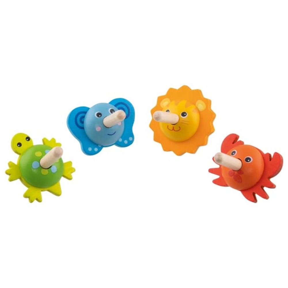 Top gamme de toupies, animaux. 4,5-5 cm.