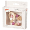 Goki en bois captivant hart rose