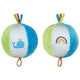 GOKI Soft Ball avec une cloche bleu vert