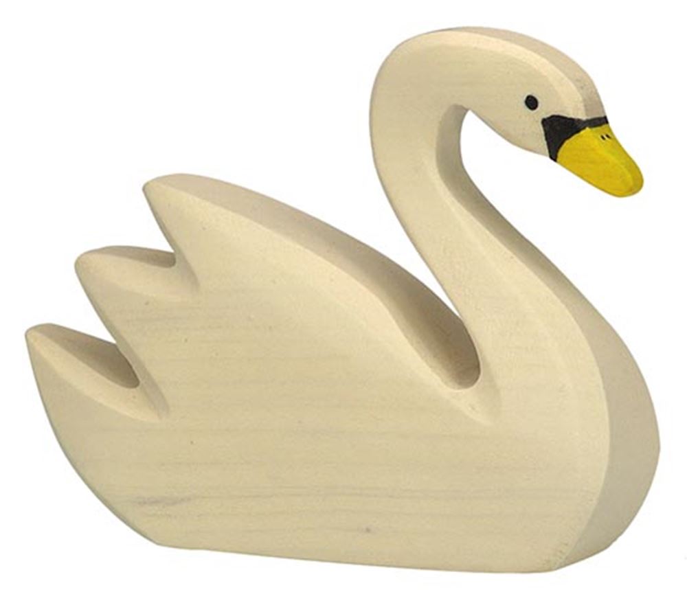Cygne Holztiger, nageant. 10,5 cm.